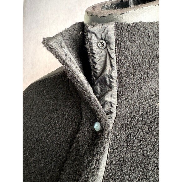 Lululemon Women's Two Tone Fleece Jacket Size 12 Black - Picture 5 of 10